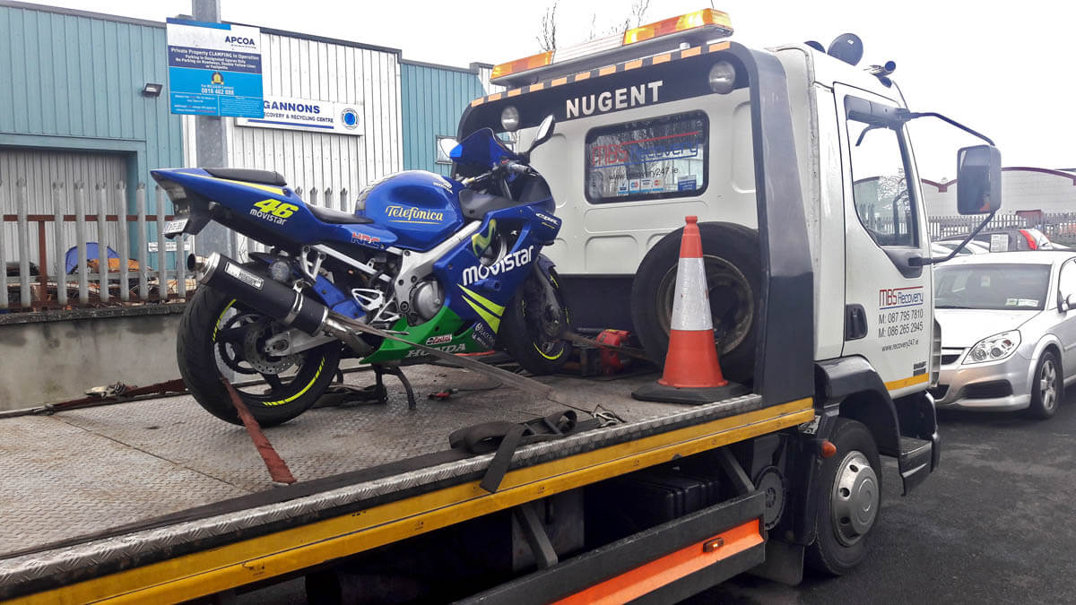 Motorbike Breakdown Recovery Dubai